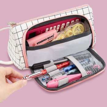 

Tempat Pensil Penyimpanan Kosmetik Kotak Alat Tulis Kantor Sekolah Anak Laki Laki Dan Perempuan Besar