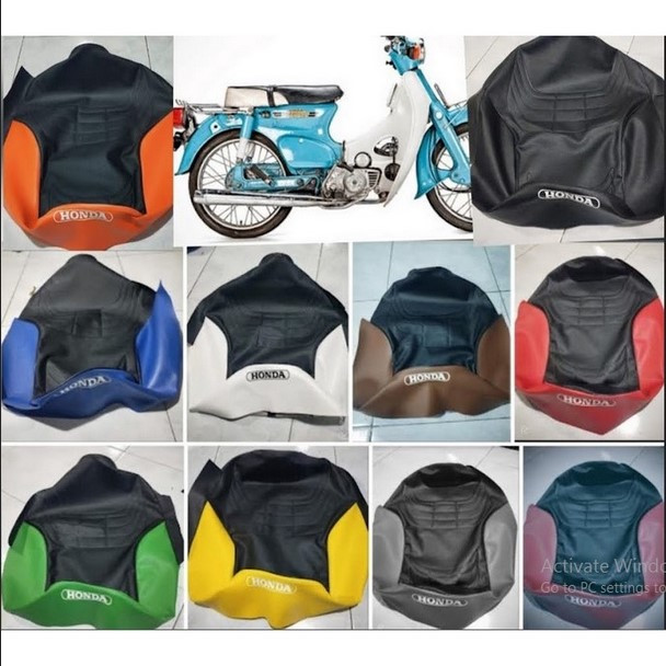 Kulit Jok c70/Sarung jok motor honda c70/ bungkus jok motor bekjul