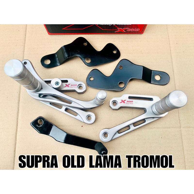 Footstep Underbon X road KHarisma Kirana Supra X 125 X125 Fit New Revo 100 Old Tromol Foot Step Unde