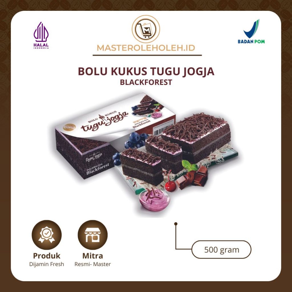 Regular Pack Bolu Kukus Tugu Jogja Blackforest
