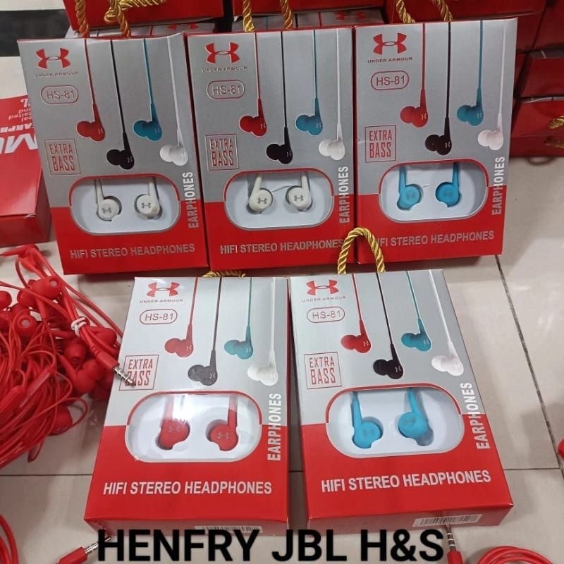 Heandfree Earphone JBL Hs Stereo Extra Bass Hf jbl hs
