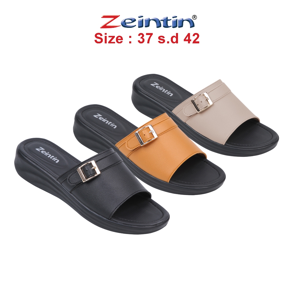 Zeintin - Sandal Wanita Zeintin Sandal Wanita Wedges Bahan Kulit Sintetis HP