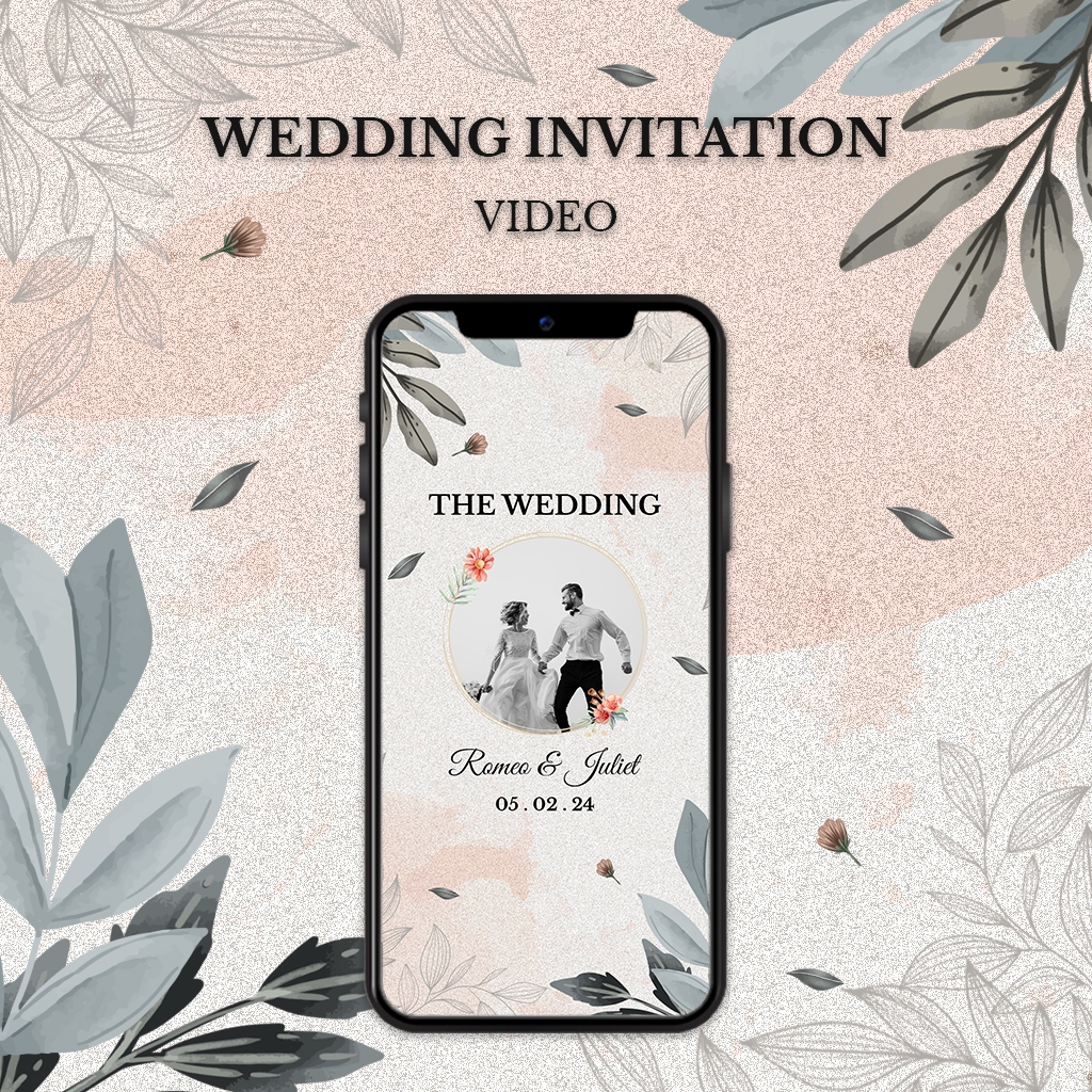 05 Undangan Pernikahan Digital | Video 3D | Wedding Invitation Murah