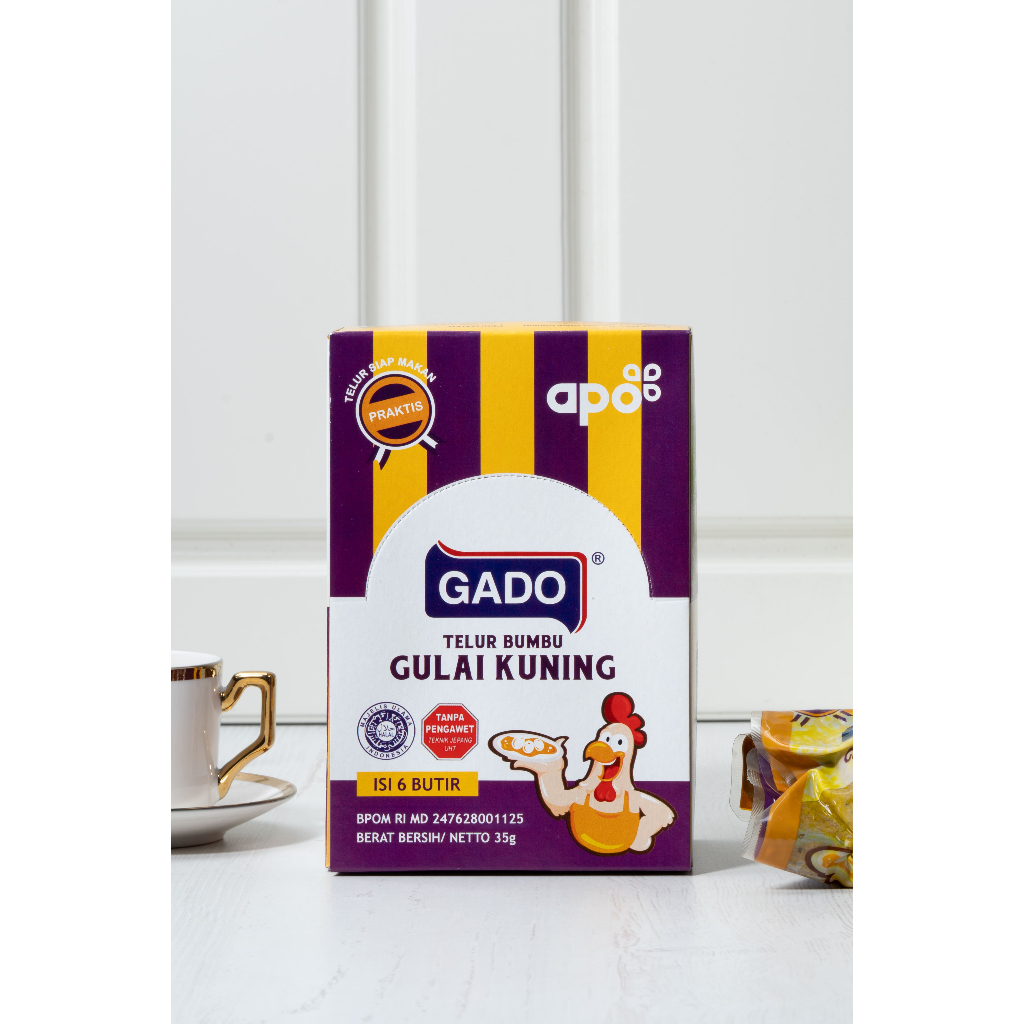 

Telur GADO Bumbu Gulai Kuning