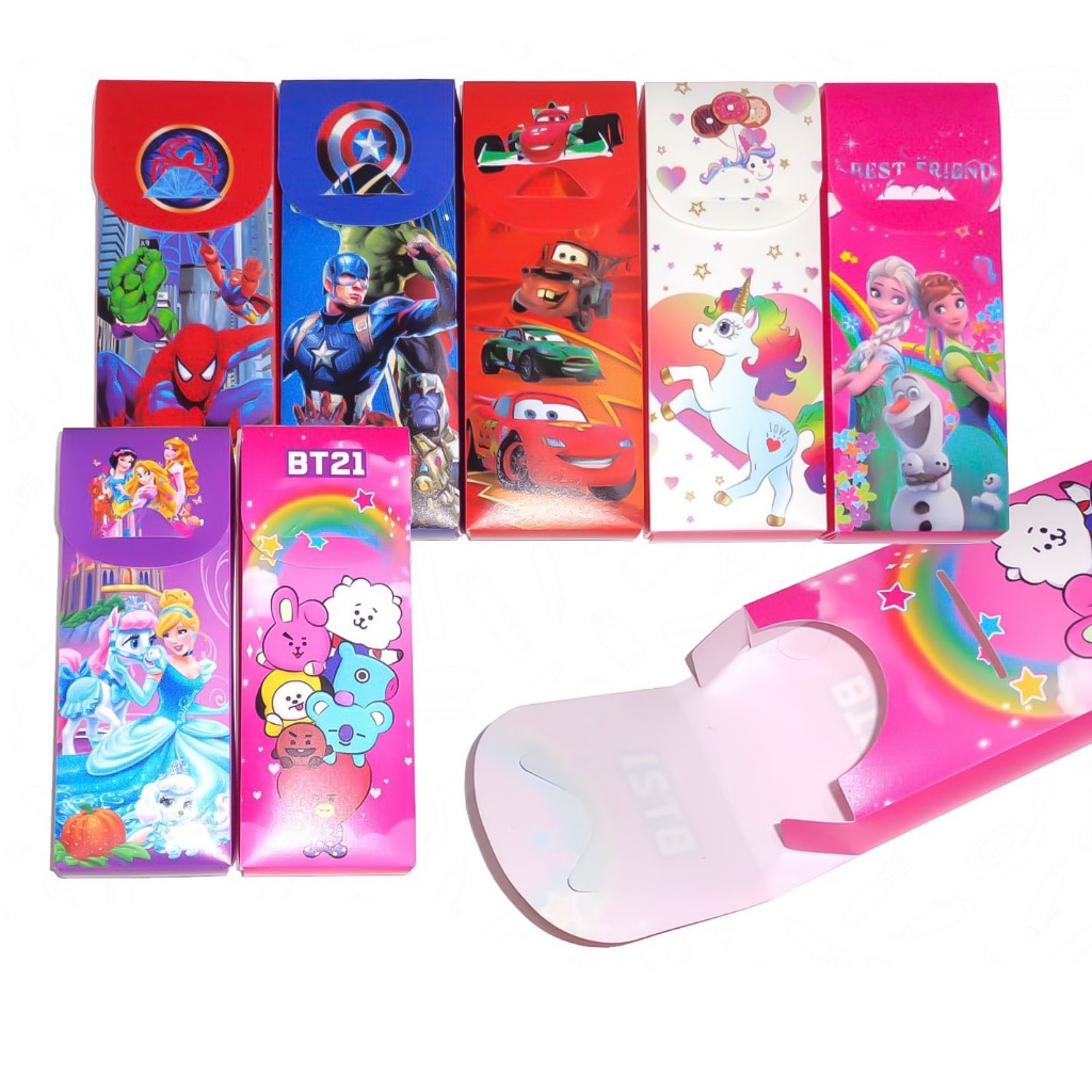 

Pencil Case Rakit SCO-903 / Kotak Pensil Mika Karakter