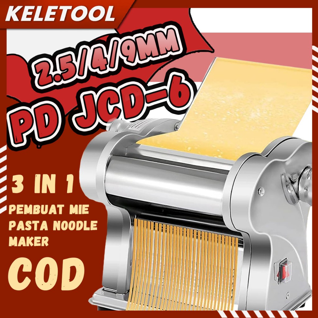 【In Stok Lokal】Gilingan mesin mie ampia listrik penggiling adonan mie listrik ampia kue bawang listr