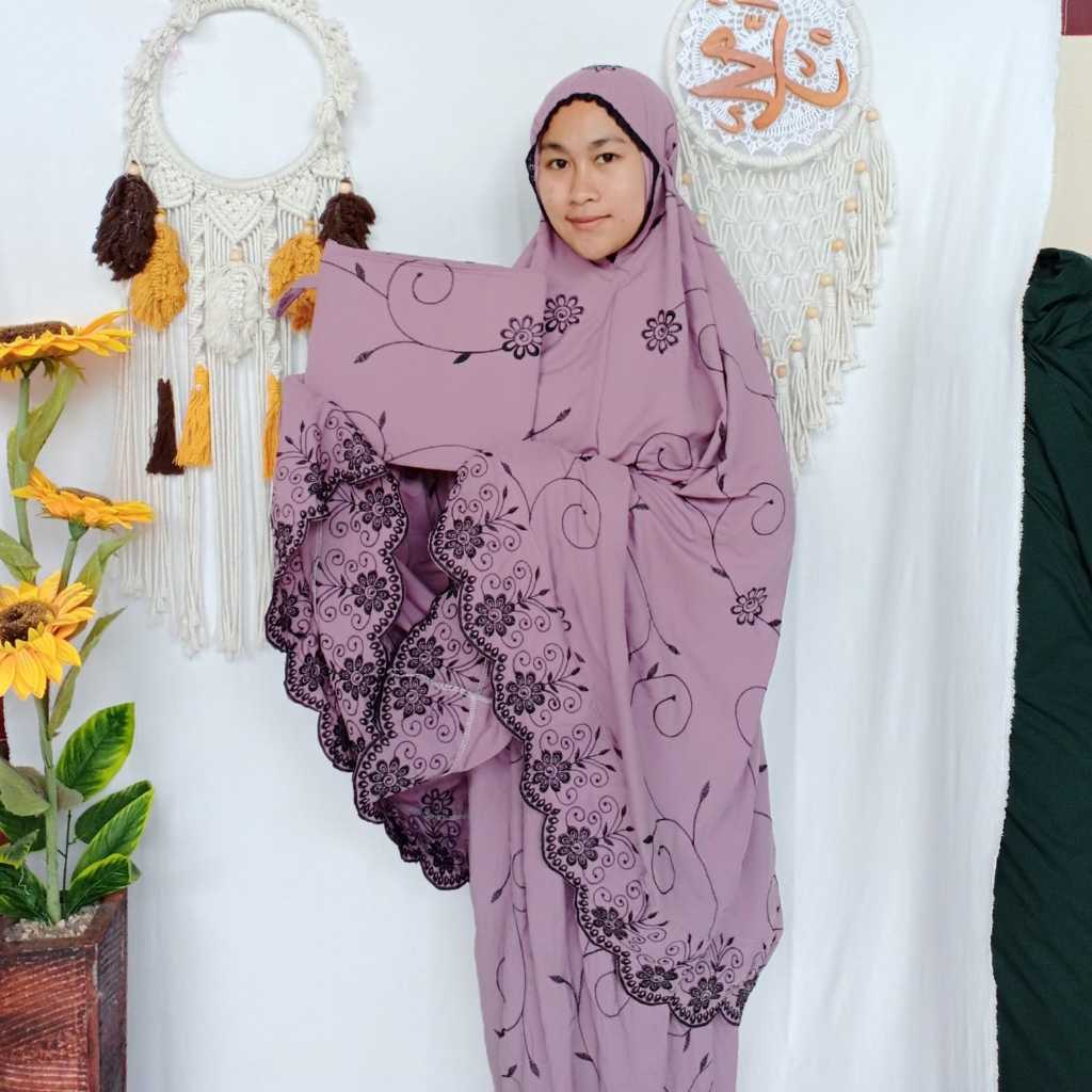 MUKENA DEWASA GRACELLA FULL BORDIR