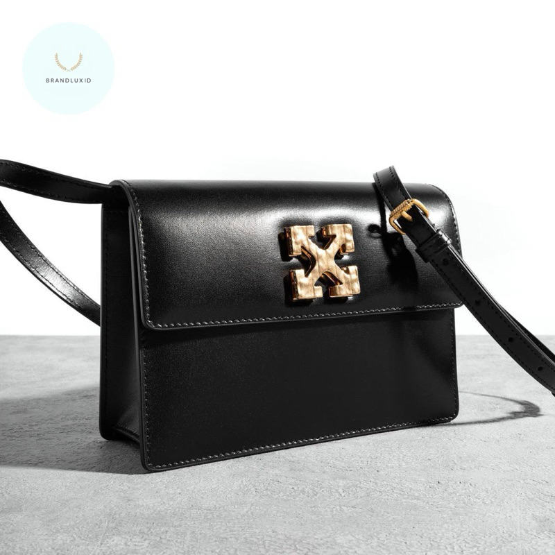 Off White Jitney 2.0 crossbody bag ghw Black