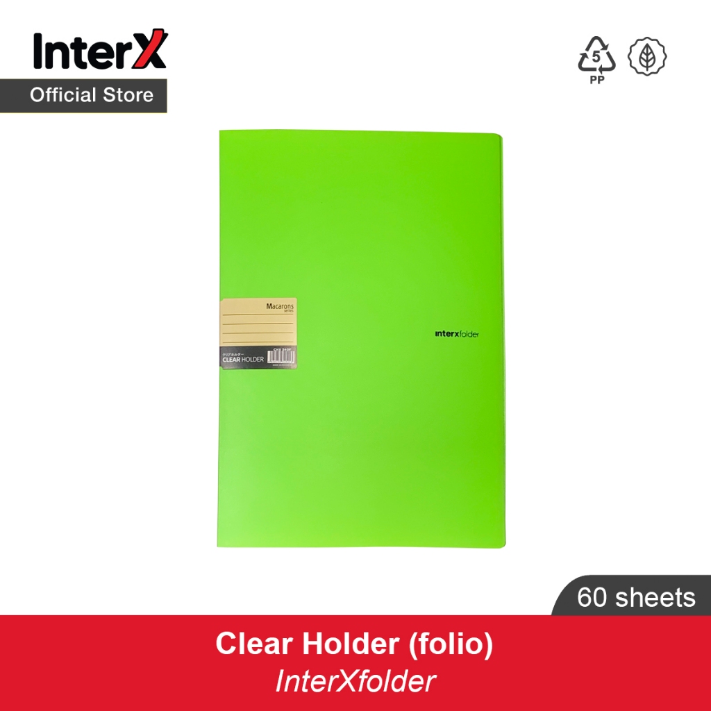 

Clear Holder 60 FC InterXFolder Macarons