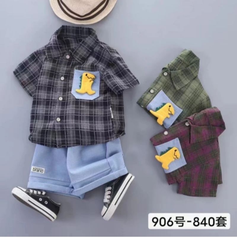 setelan kaos kemeja anak import | setelan kaos kemeja anak laki-laki import | setelan kaos kemeja an