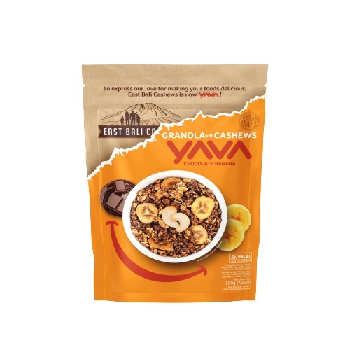 

(YAVA) EAST BALI CASHEWS GRANOLA BITES ALL VARIAN 200gr