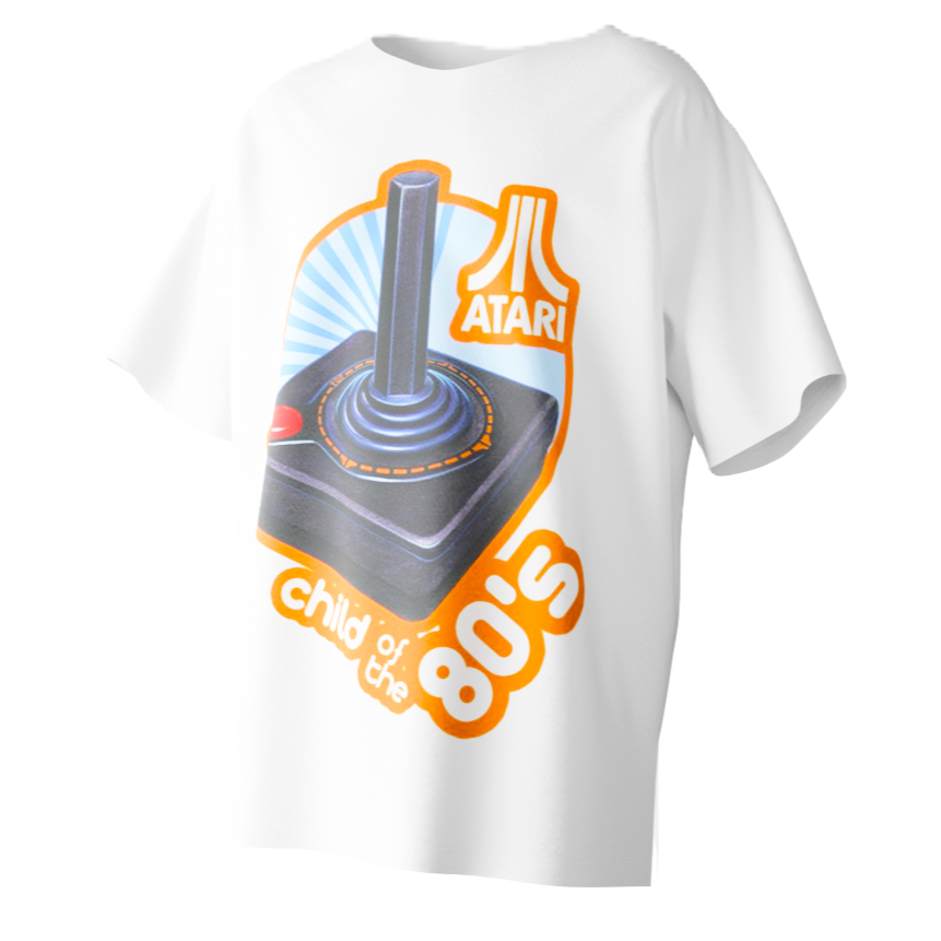 Kaos Tshirt Vintage Atari Putih