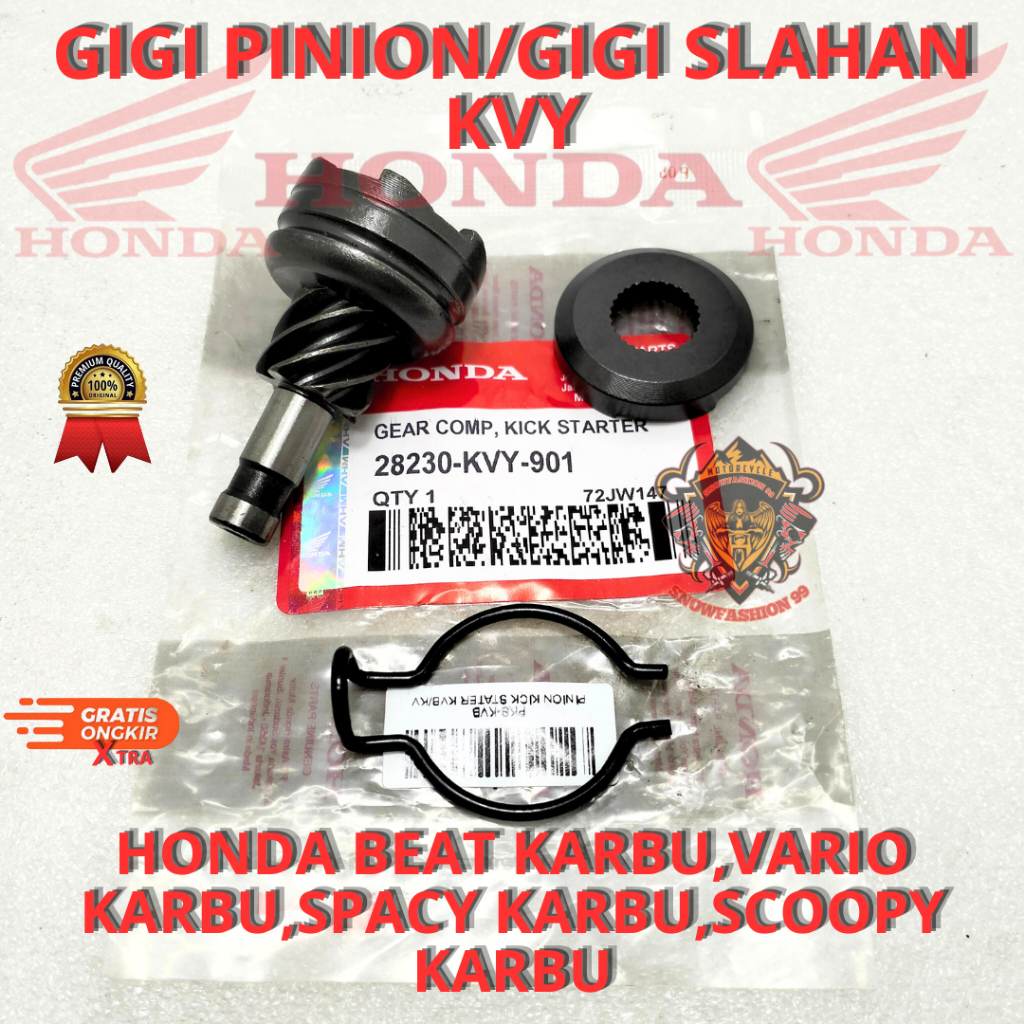 GIGI PINION BEAT KARBU KVY GIGI SELAHAN SCOOPY KARBU ,VARIO 110 KARBU ,SPACY KARBU ,BEAT KARBU KUALI