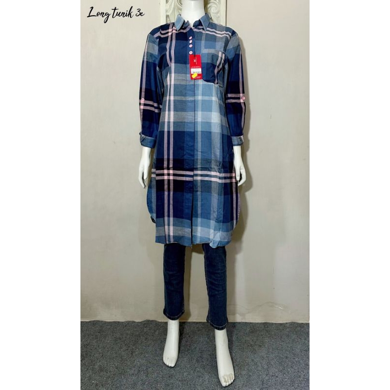 Kemeja Long tunik 3c,  styves