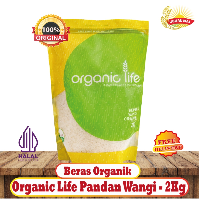 Organic Life Beras Pandan Wangi 2KG