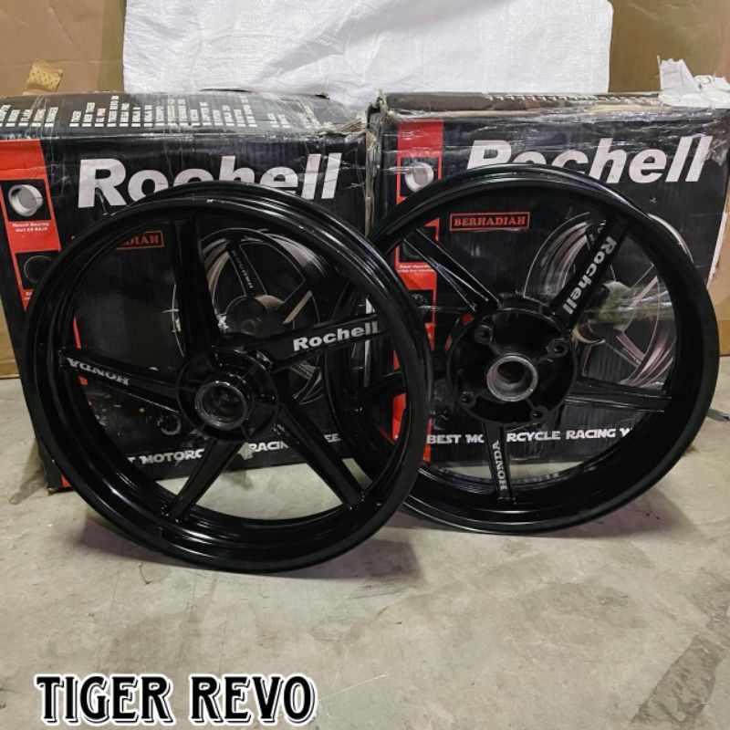 VELG TIGER REVO MODEL VKING TAPAK LEBAR VELG HONDA TIGER NEW ROCHELL