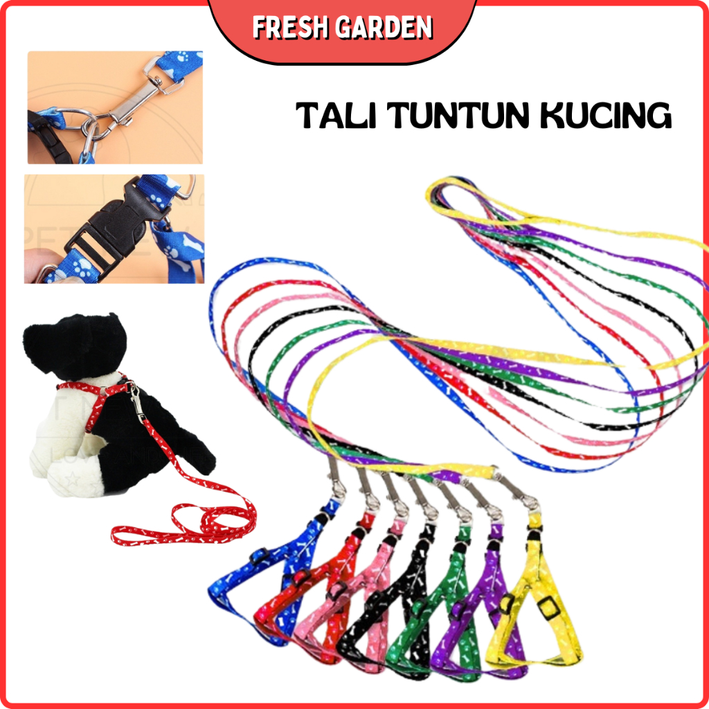 Tali Tuntun Anjing Kucing Model Y Harnes Harness Hernes Cat Kalung Kucing Kelinci Anjing Murah Garan