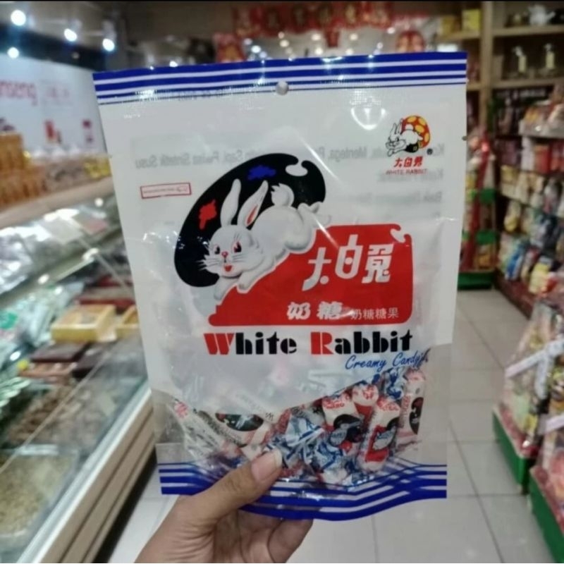 

permen susu kelinci jadul milk soft candy white rabbit 180g