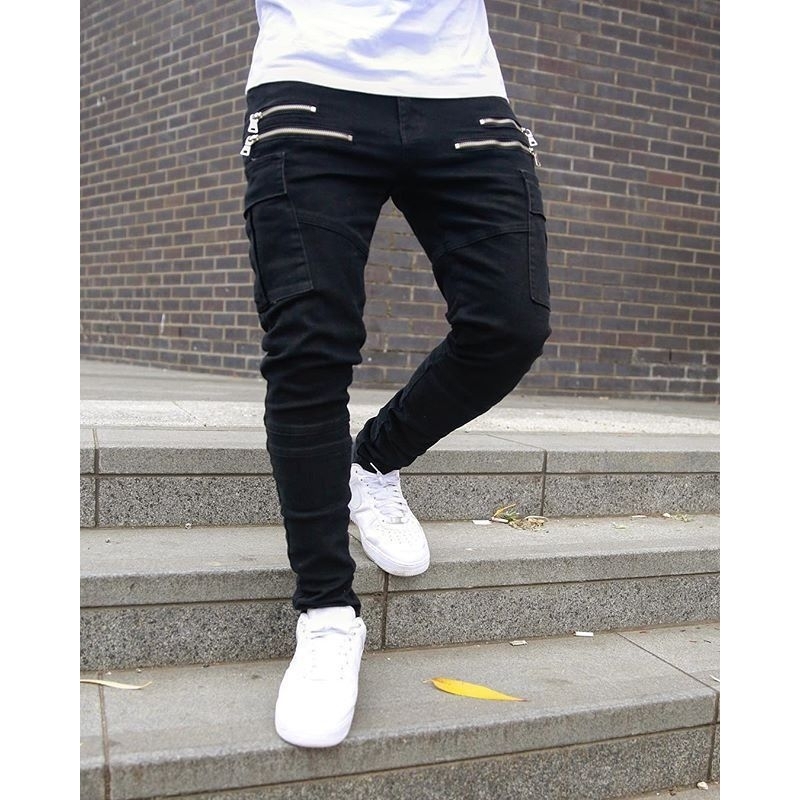 Zipper Pants Cargo | Celana Cargo Panjang Pria/Wanita Premium