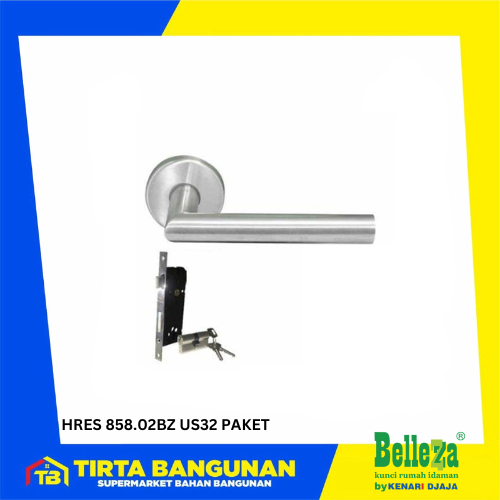 BELLEZZA HENDLE SET HRES 858.02 BZ US32D/ HENDEL PINTU KOMPLIT SET