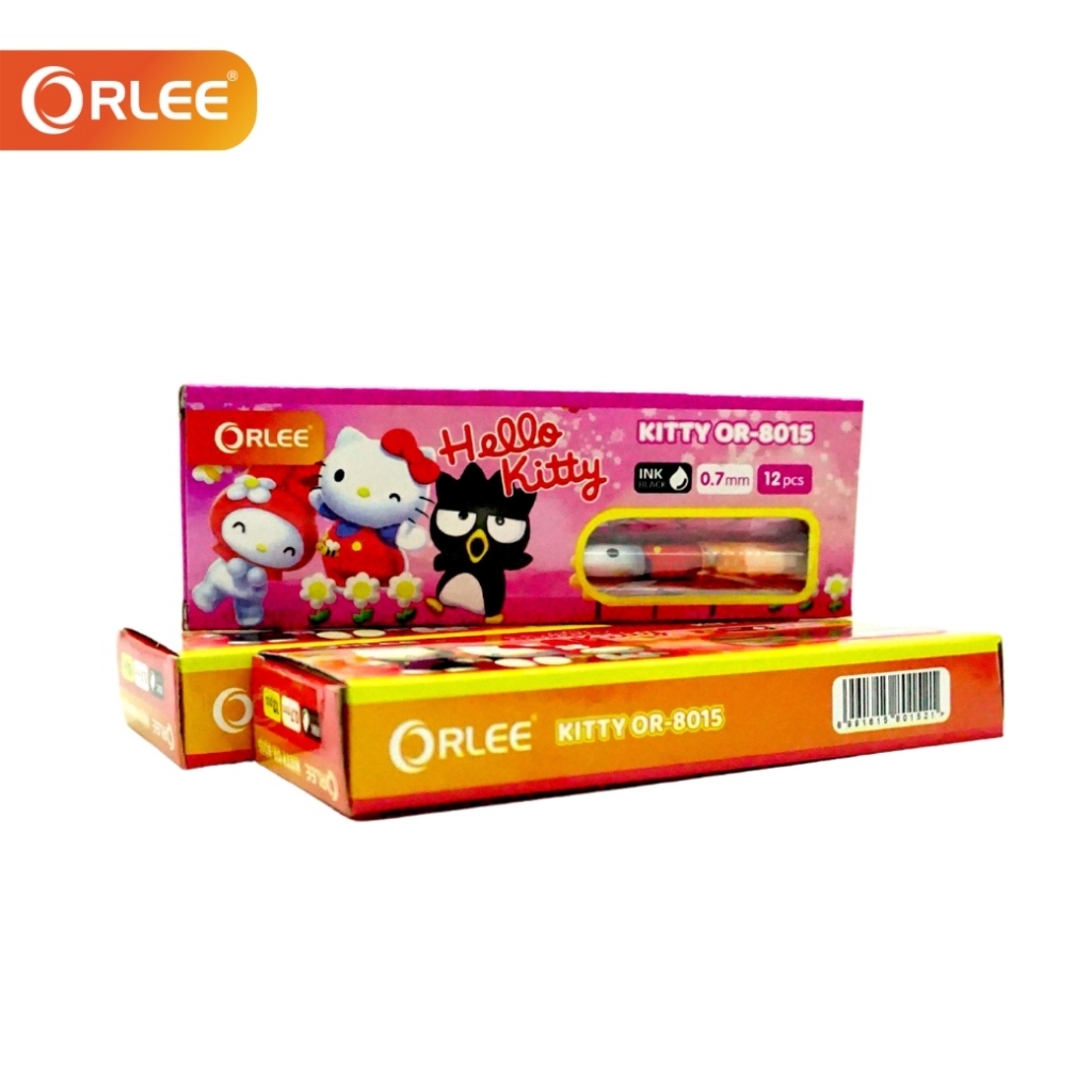 

Bolpoin Merek ORLEE / Bolpoin Spiral HELLO KITTY / 1 LUSIN