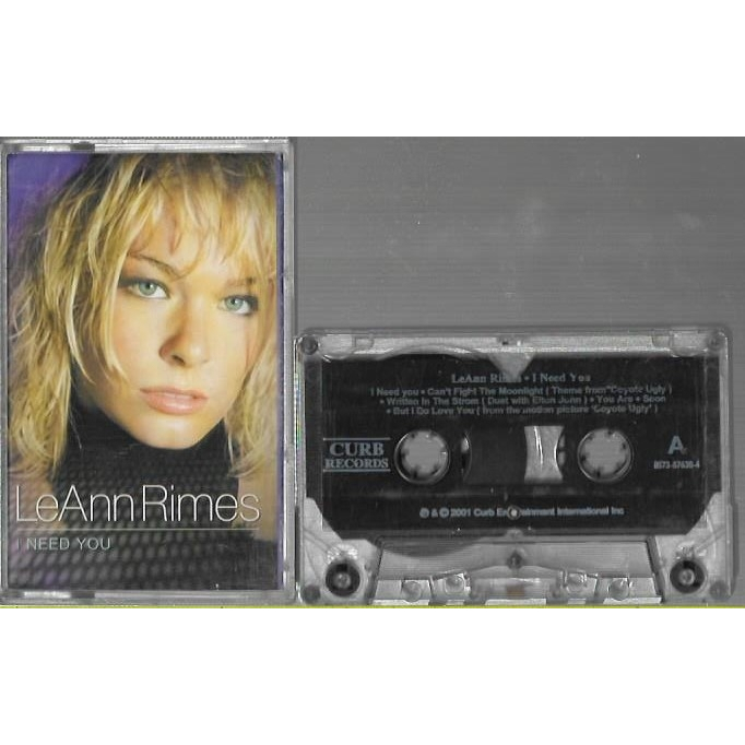 Kaset Pita Original - LeAnn Rimes I Need You