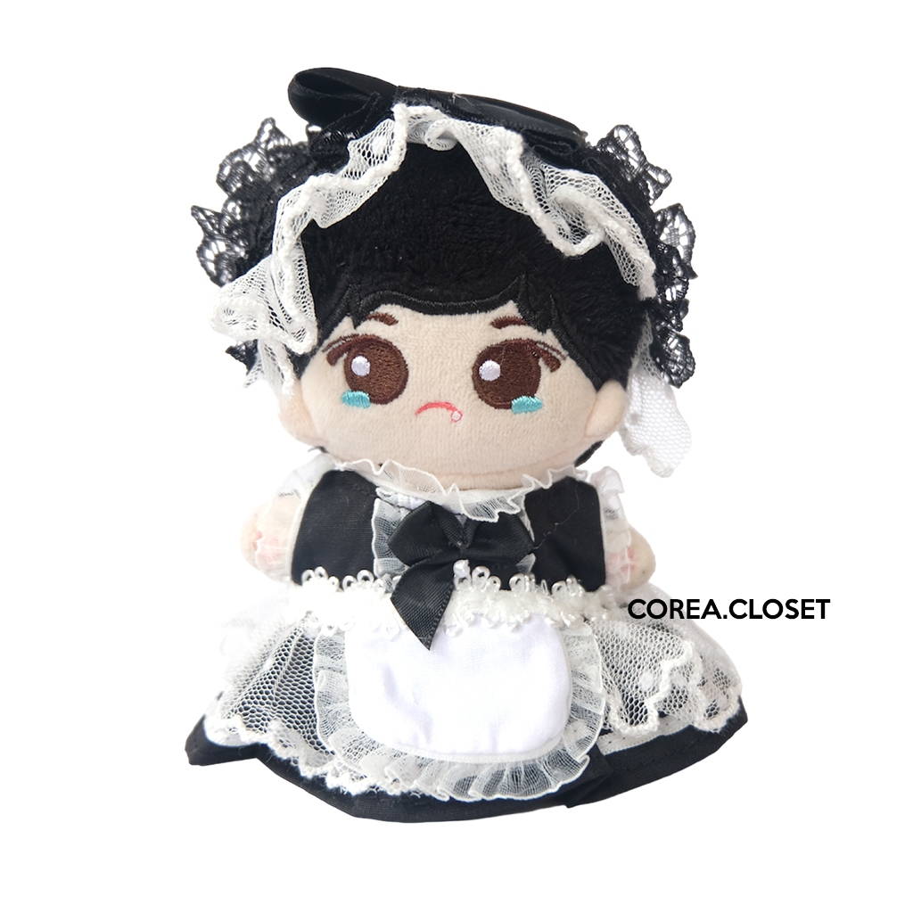 READY STOCK  10cm denimalz doll clothes - setelan untuk boneka kpop exo bts seventeen super junior e