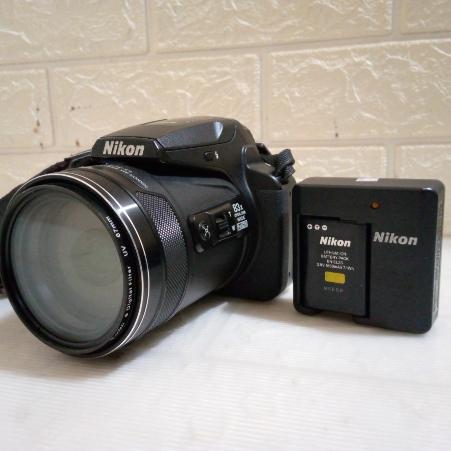 Nikon Coolpix p900 lensa zoom 83x optical zoom full Hd second