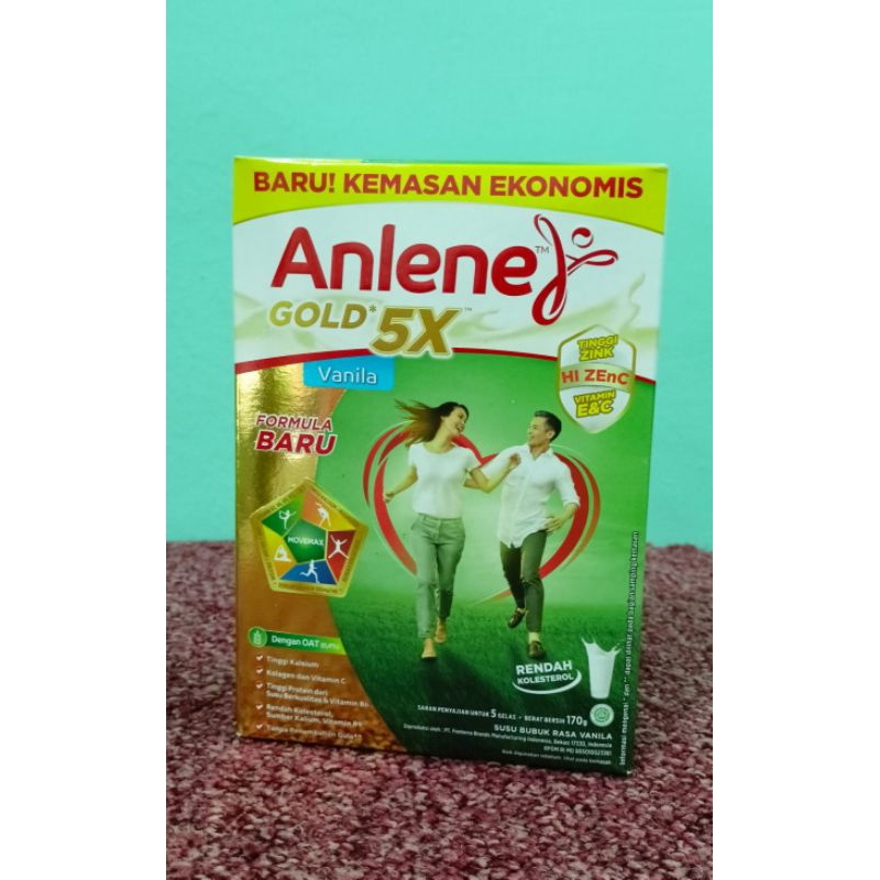 

Susu Dewasa - Anlene Gold 5x (170g)