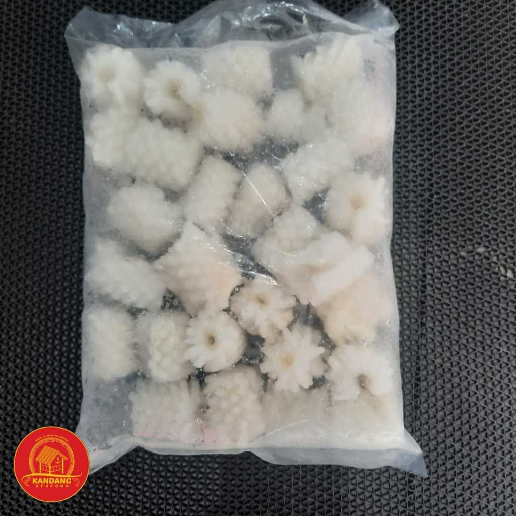 

Cumi Flower / Squid Flower / Cumi Kembang Frozen Import 1 Kg