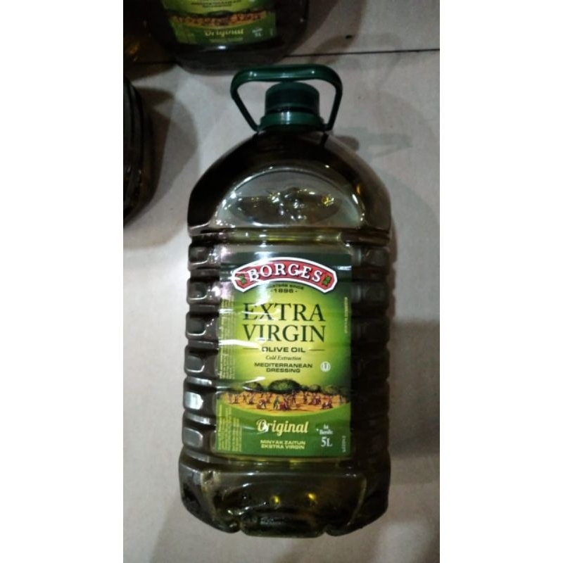 

BORGES EXTRA VIRGIN OLIVE OIL - minyak zaitun 5 liter