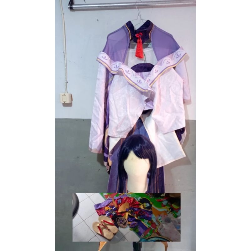 sale costum cosplay second Raiden Shogun