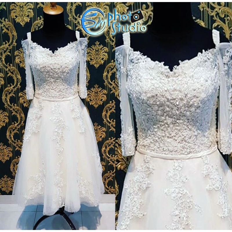 gaun wedding preloved