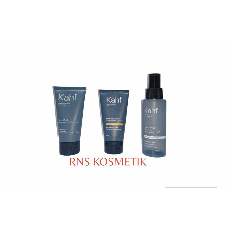 KAHF PAKET PERAWATAN WAJAH PRIA