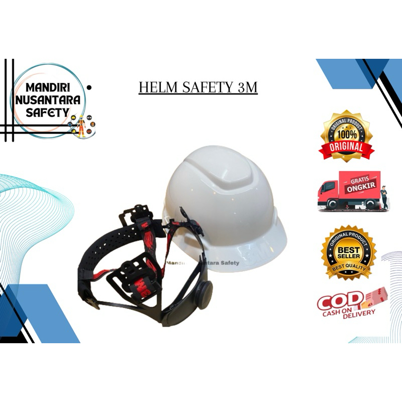 HELM SAFETY 3M / Helm Pelindung Kepala 3M