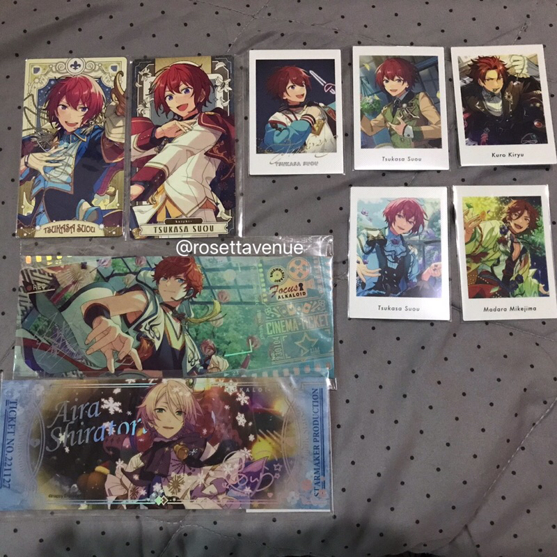 ENSEMBLE STARS MERCH (Pashakore, Ticket, Arcana)