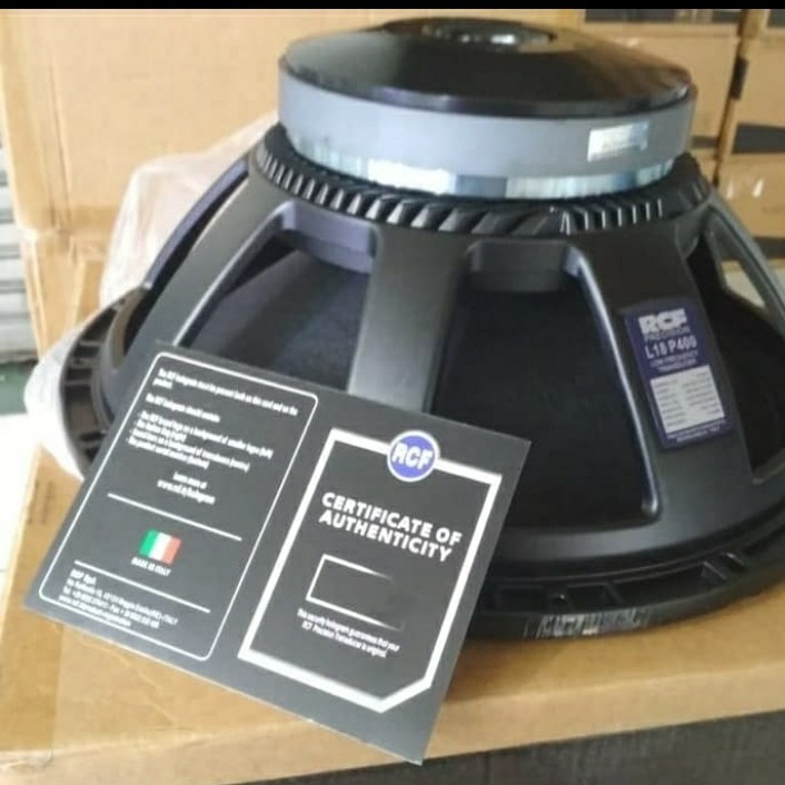 SALE SPEAKER COMPONENT RCF L18P400 L 18P400 L18 P400