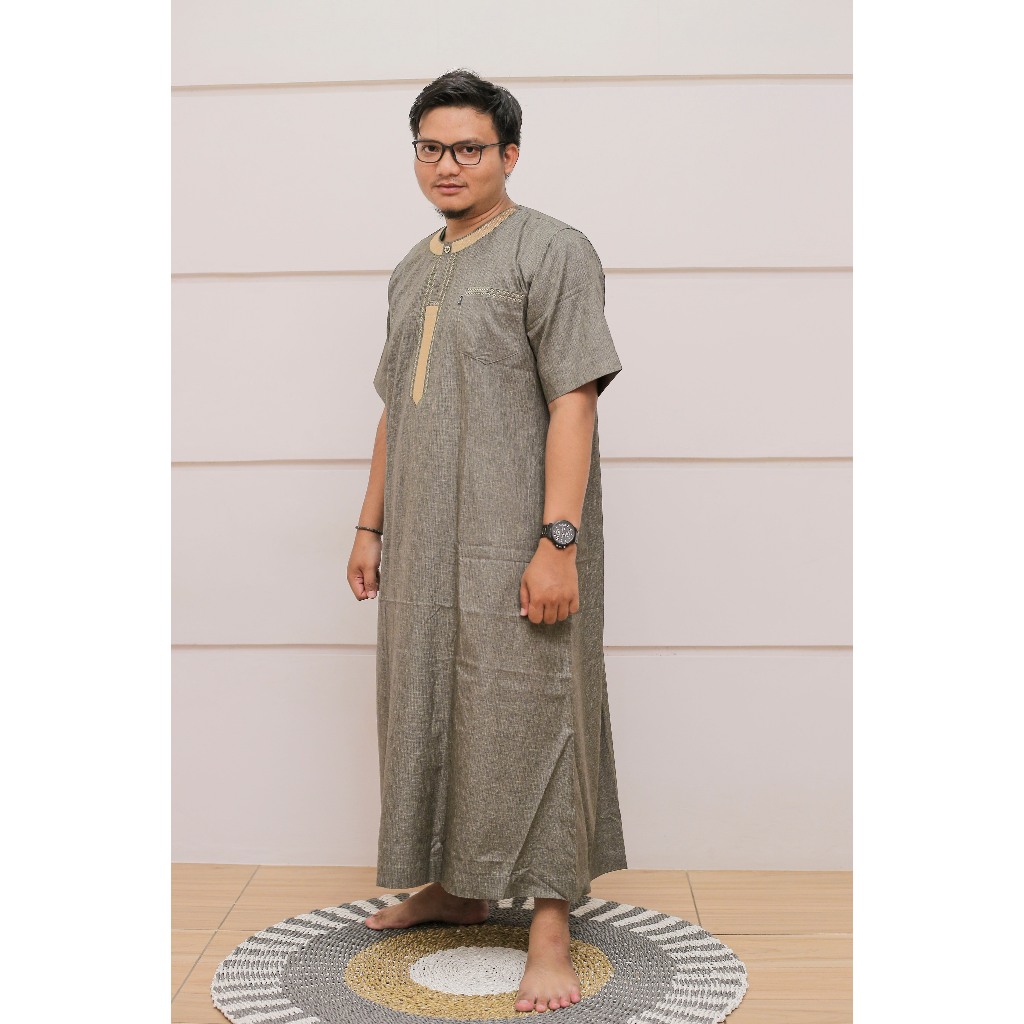 Jubah Keisan Gamis Pria Gamis Pakistan Bahan Katun Madinah