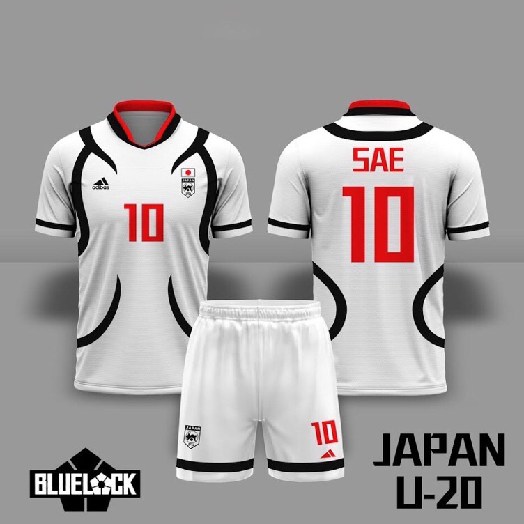 KODE N23O Jersey Anime Blue Lock Japan U 2