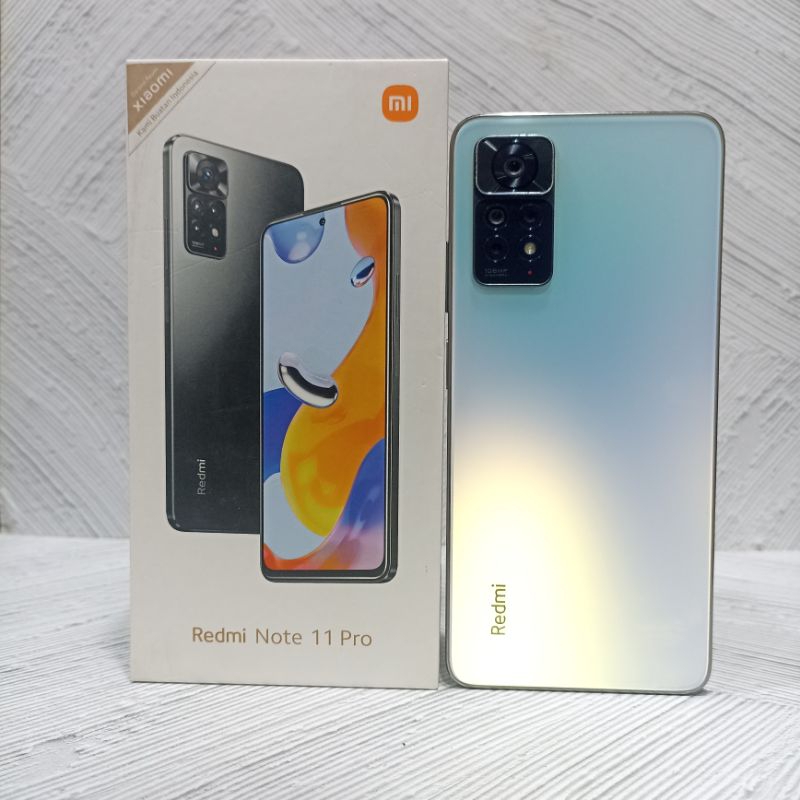Redmi Note 11 Pro 4G 8/128 GB Handphone Second Bekas Fullset