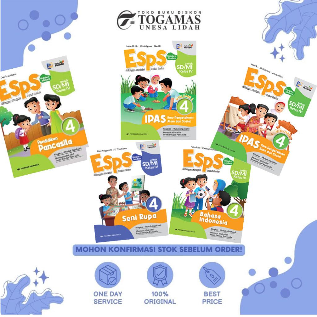 ESPS SD KELAS 4 KURIKULUM MERDEKA - ERLANGGA