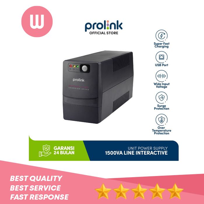 PROLINK PRO1501SFCU PRO1501SFC PRO1501 UPS 1500VA