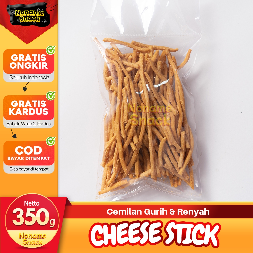NoName Snack - Cheese Stick Anugrah Cemilan Grosir 350Gr