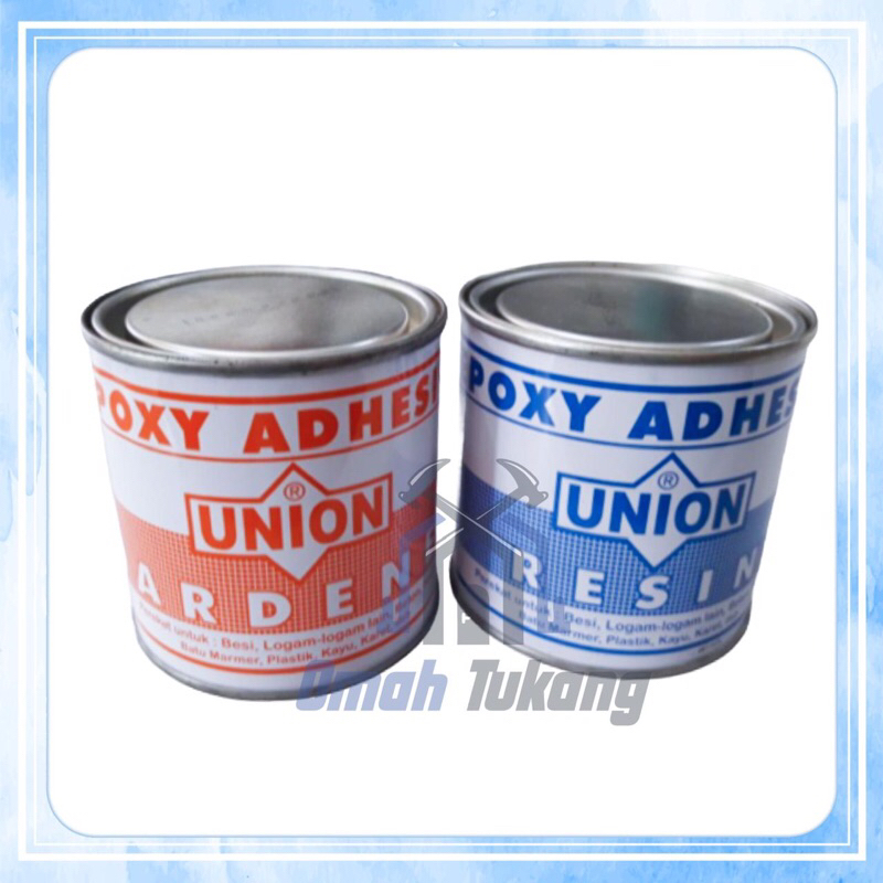Lem EPOXY UNION 1 Kg XTRA Bubble Wrap / Lem Besi Campuran 2 Komponen UNION