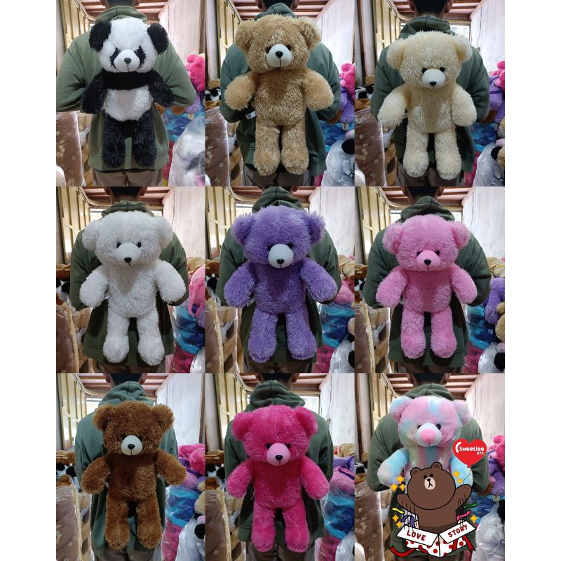 Tas ransel anak tas ransel beruang teddy bear lucu