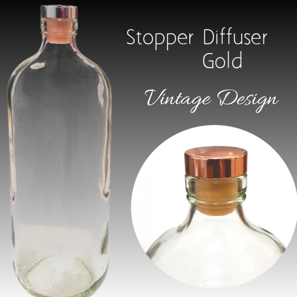 Sentuhan Personal BOTOL KACA 1 LITER  BOTOL KOPI BOTOL MINUM KACA 1 LITER  BOTOL JAMU 1 LITER VINTAG