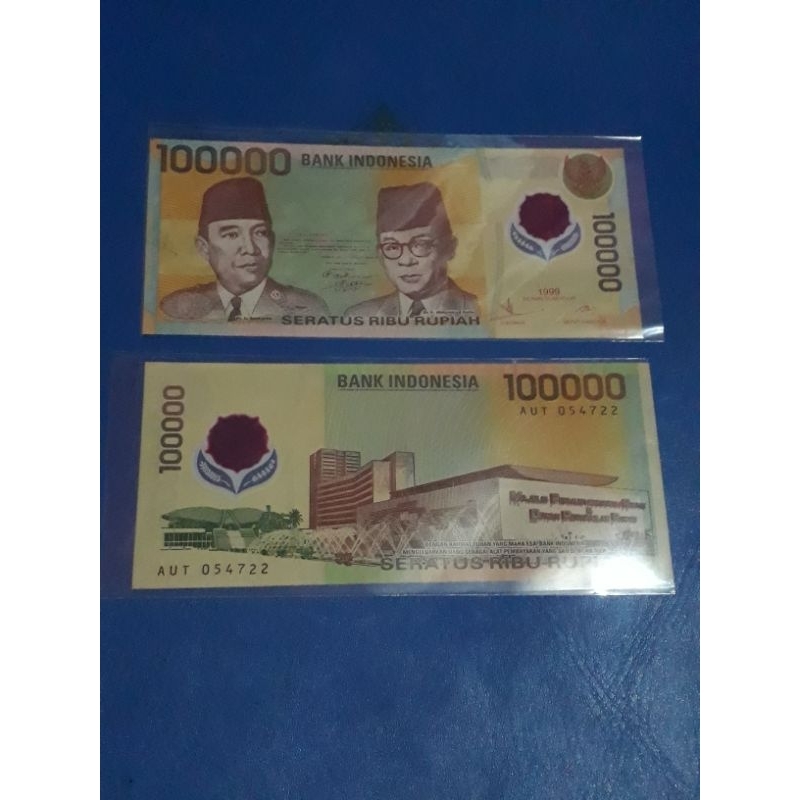 100000 sukarno polymer 1999 gress