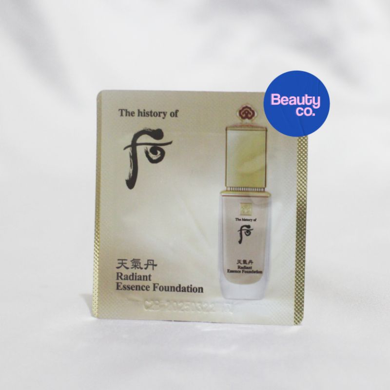 The History of Whoo Cheongidan Radiant Essence Foundation no.21