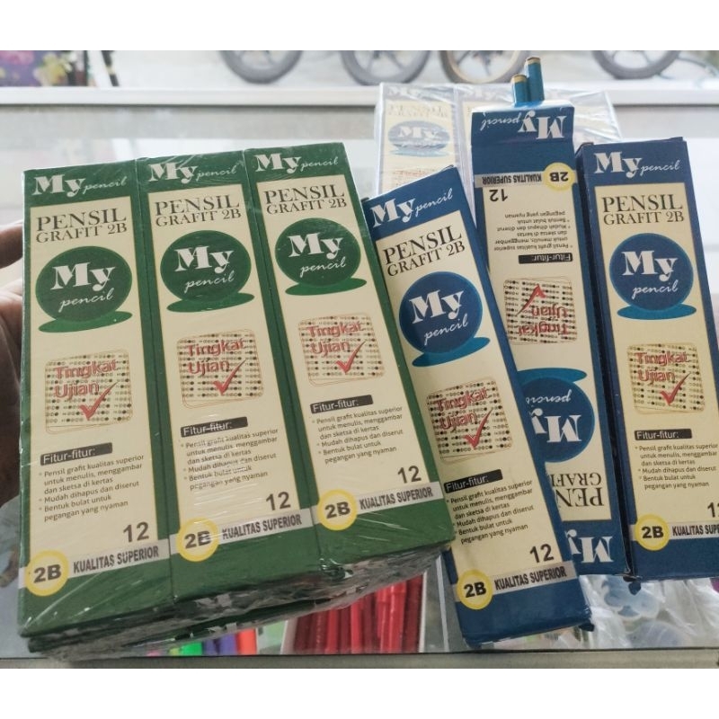 

Pensil 2B pencil murah per pack isi 12pcs