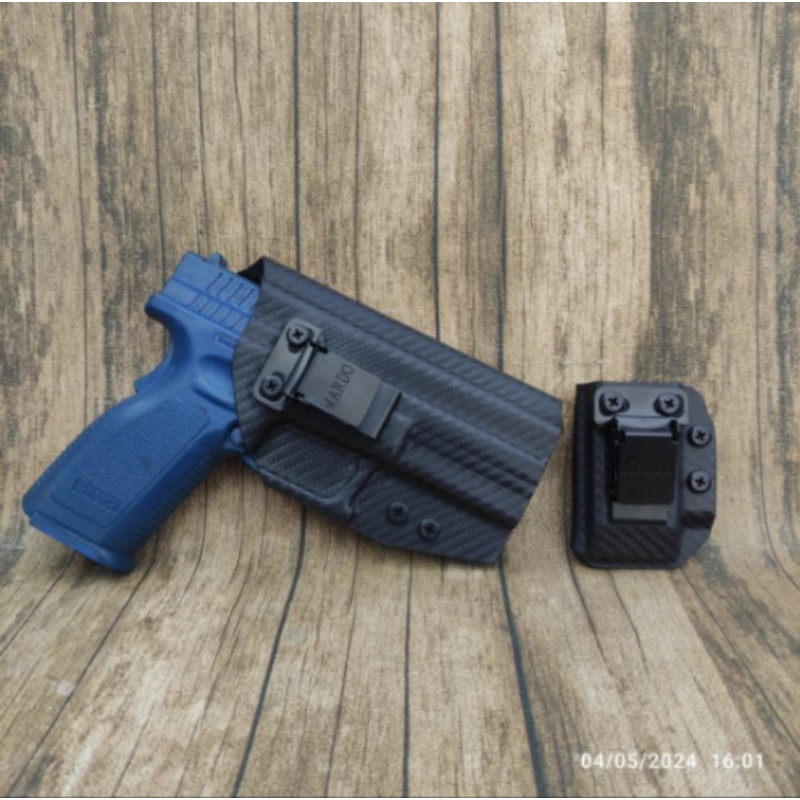 Holster dalam HS 9 Biasa & Magazine Kydex Carbon/Hitam - harga murah